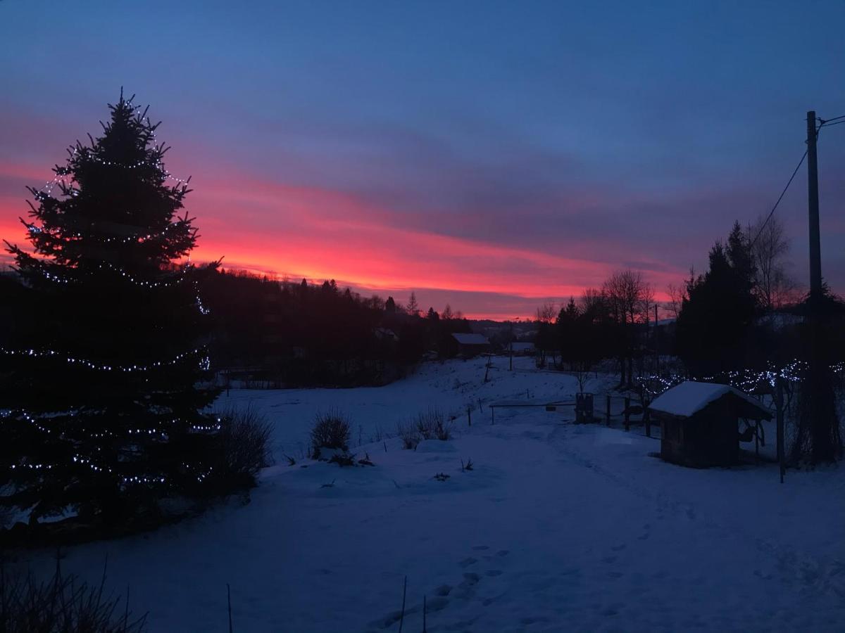 Noclegi Nad Potokiem Czarna (Bieszczady) Exterior foto